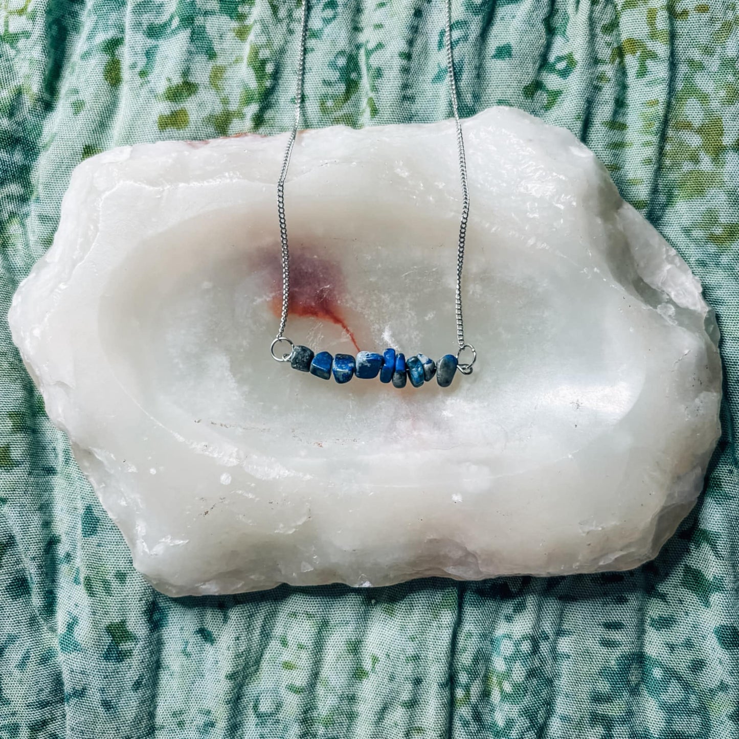 Crystal Bar Necklace