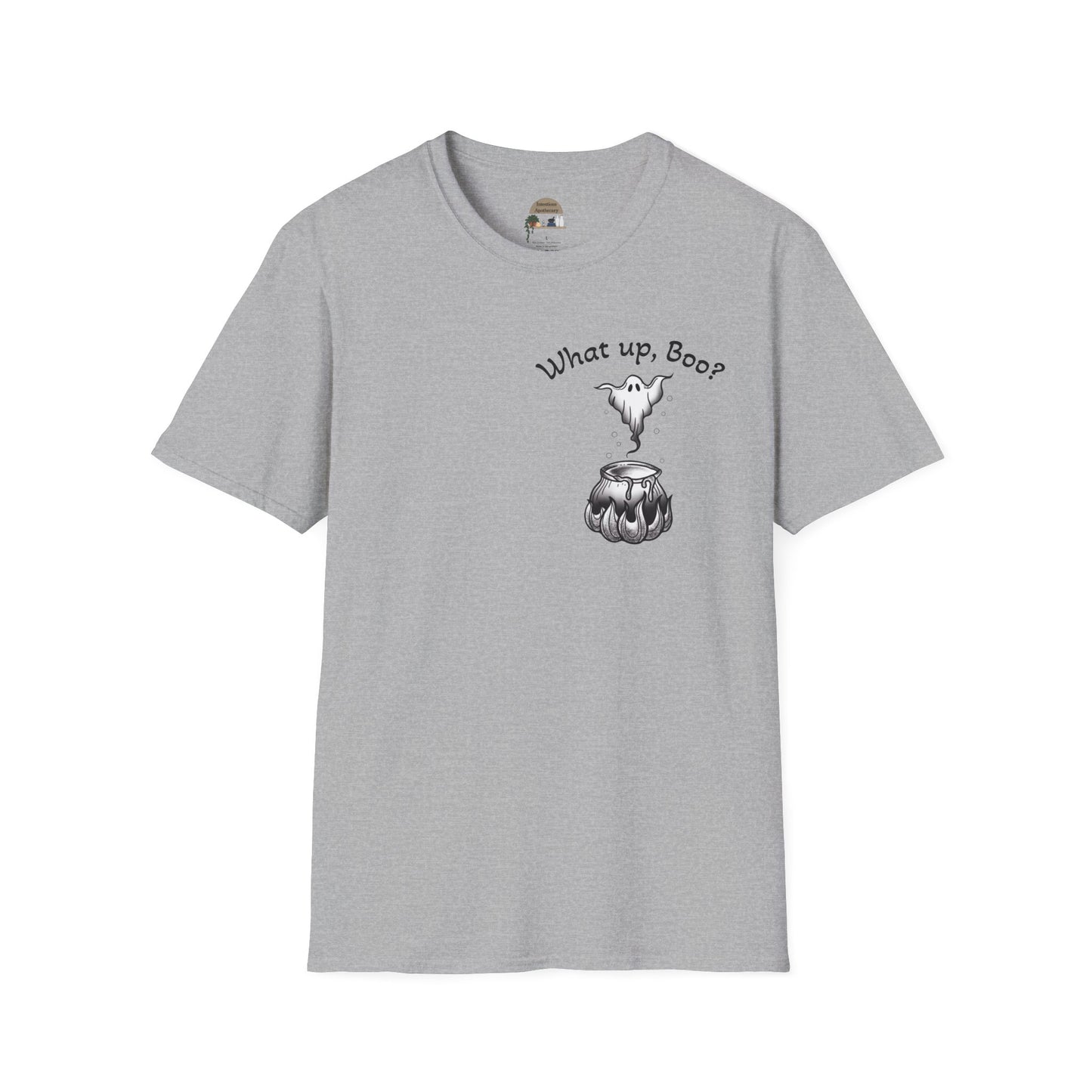 "What up, Boo?" Tee