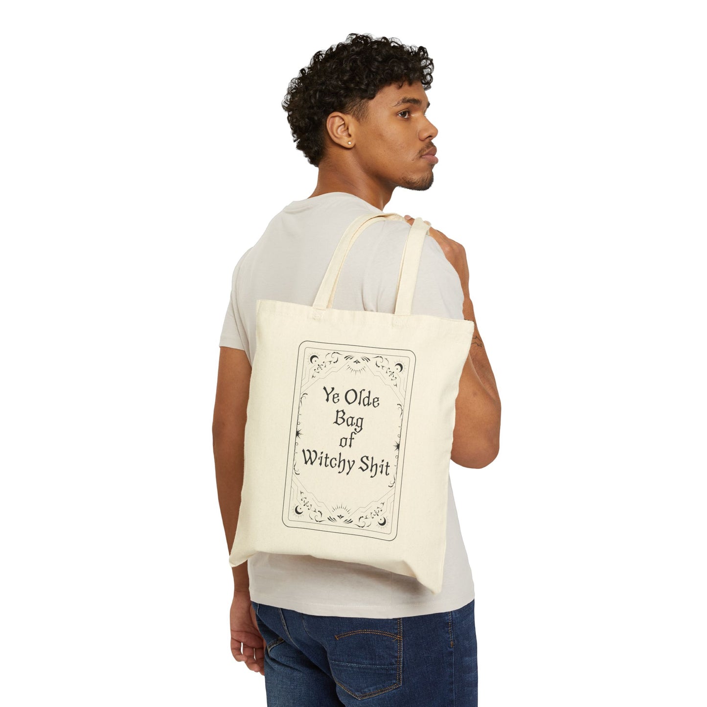 "Ye Olde Bag of Witchy Sh*t" Canvas Tote