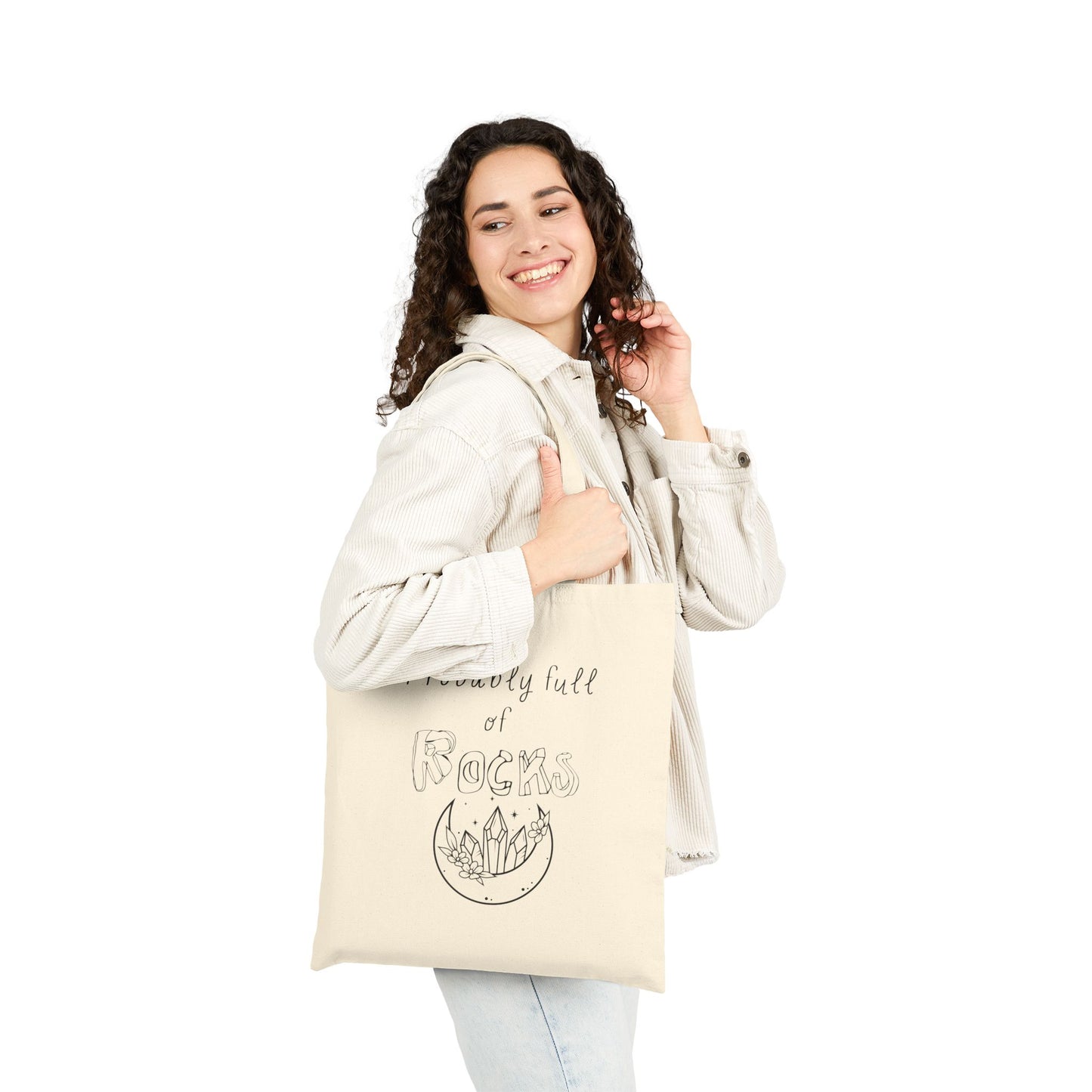 "Probably Full of Rocks" Canvas Tote