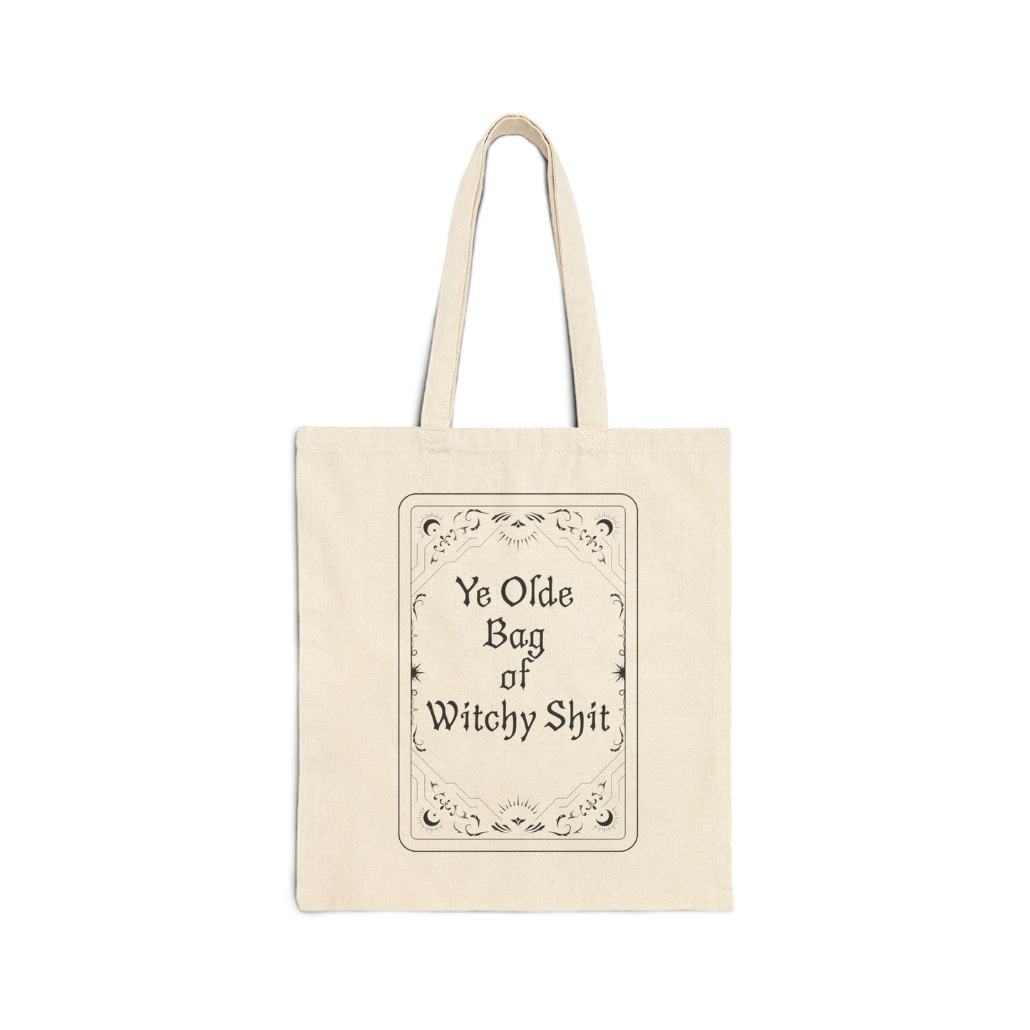 "Ye Olde Bag of Witchy Sh*t" Canvas Tote