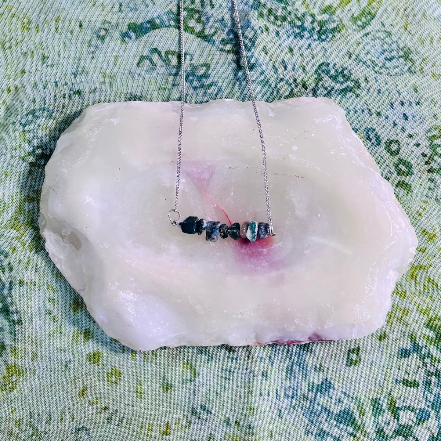Crystal Bar Necklace